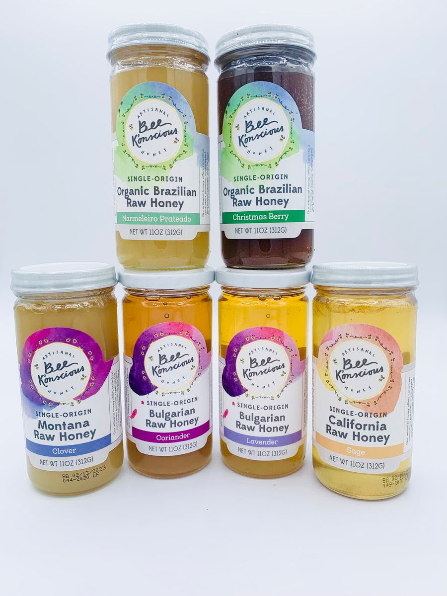 6 Jar Honey Variety Pack