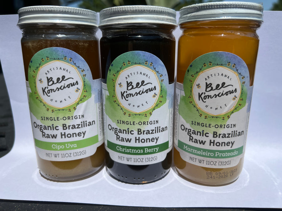 Organic Honey 3 Pack